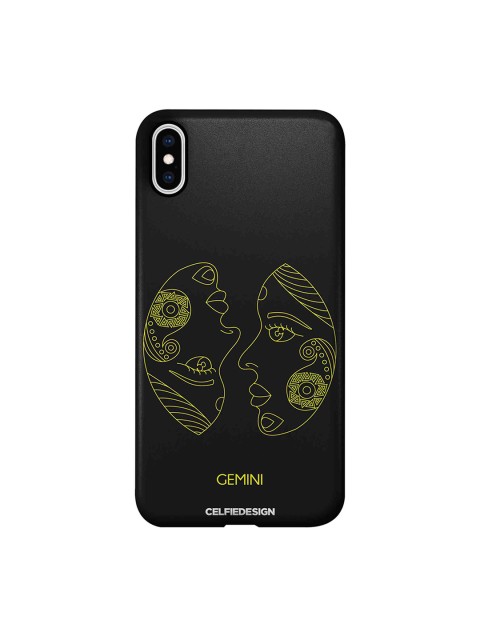 

CelfieDesign Black & Green Gemini Zodiac Sustainable Apple iPhone XS Max Back Cover