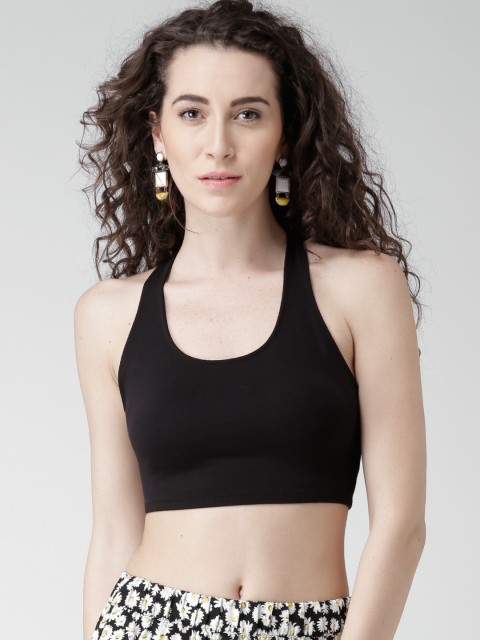 

FOREVER 21 Black Crop Top
