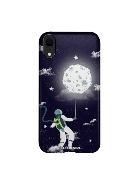 

CelfieDesign Multicolored Spaceman Apple iPhone XR Back Cover Signature, Multi