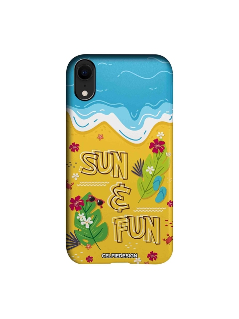 

CelfieDesign Sun And Fun Apple iPhone XR Back Cover, Blue