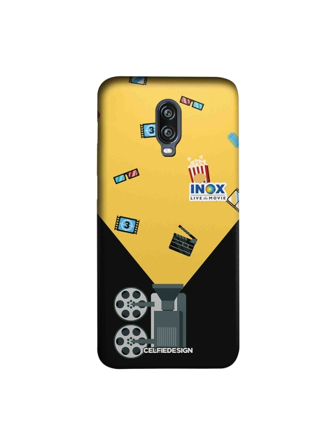 

CelfieDesign Yellow Inox Cinema Printed OnePlus 6T Sustainable Back Case