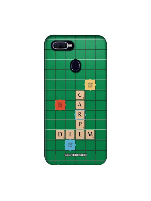 

CelfieDesign Green Scrabble Game Printed Oppo F9 Pro Sustainable Back Case