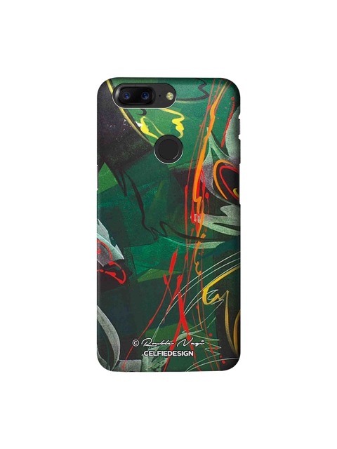 

CelfieDesign Green & Black Strokes of Life OnePlus 5T Sustainable Back Cover