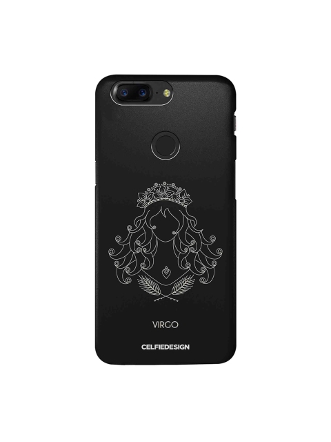 

CelfieDesign Black & White Virgo Zodiac Printed OnePlus 5T Sustainable Back Cover