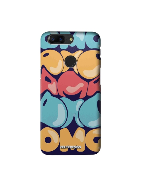 

CelfieDesign Blue & Yellow OMG Printed OnePlus 5T Sustainable Back Cover