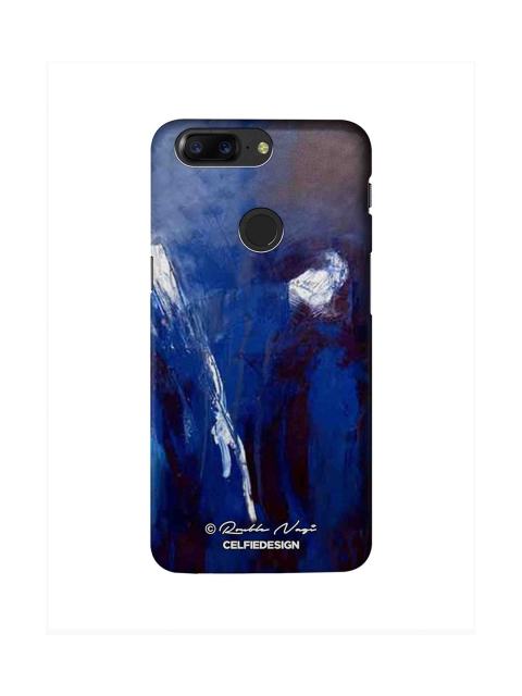 

CelfieDesign Black & Blue Rainfall OnePlus 5T Sustainable Back Cover