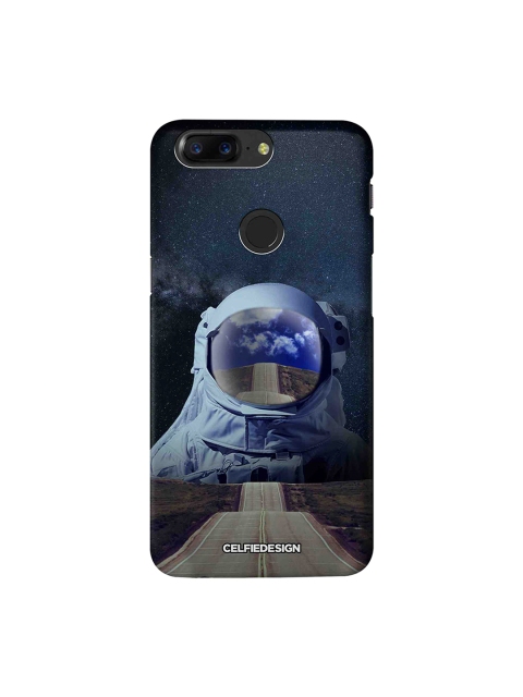 

CelfieDesign Navy Blue & White Space OnePlus 5T Sustainable Back Cover