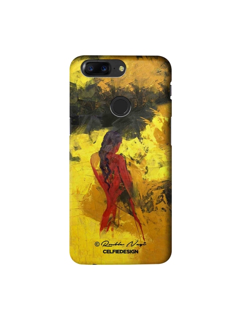 

CelfieDesign Yellow Lady in Red OnePlus 5T Rouble Nagi Sustainable Back Cover