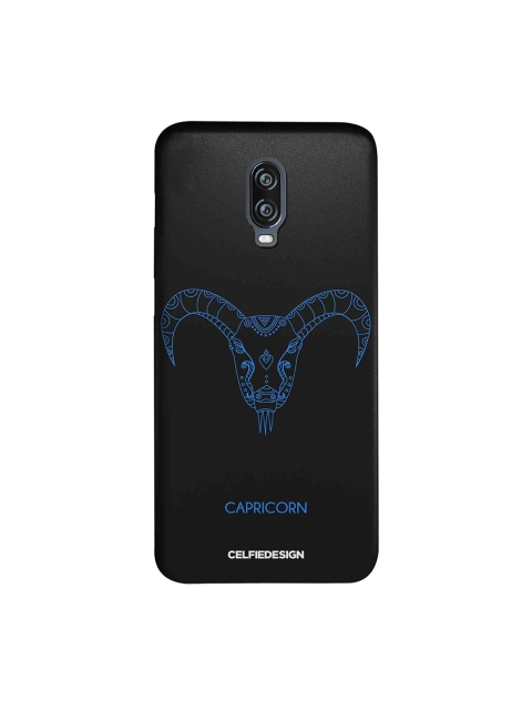

CelfieDesign Black & Blue Capricorn Zodiac OnePlus 6T Sustainable Back Cover