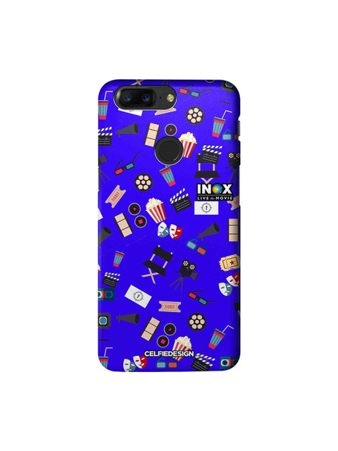 

CelfieDesign Blue & Black Love Cinema Printed OnePlus 5T Sustainable Back Cover