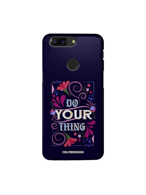 

CelfieDesign Violet Do Your Thing OnePlus 5T Sustainable Back Cover