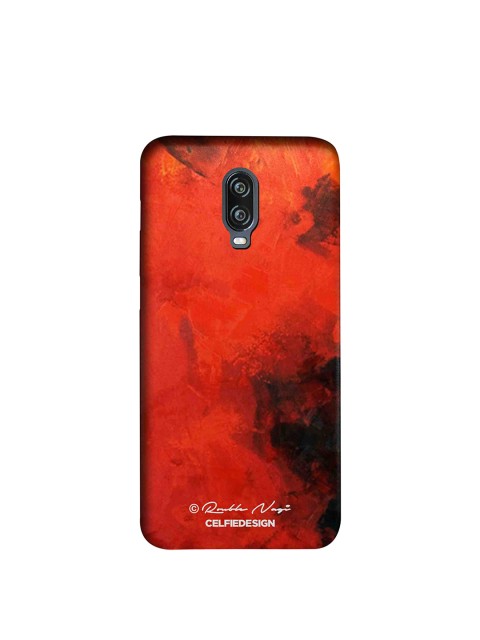 

CelfieDesign Red & Black On Me OnePlus 6T Rouble Nagi Sustainable Back Cover