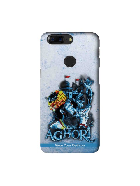 

CelfieDesign Blue & White Aghori OnePlus 5T Sustainable Back Cover