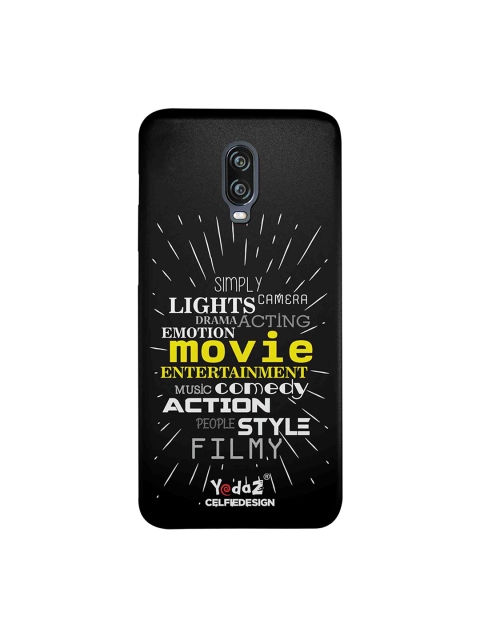 

CelfieDesign Black & White Movie Entertainment Comedy OnePlus 6T Sustainable Back Cover