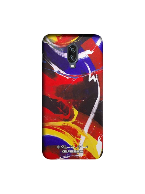 

CelfieDesign Violet & Red New World OnePlus 6T Sustainable Back Cover