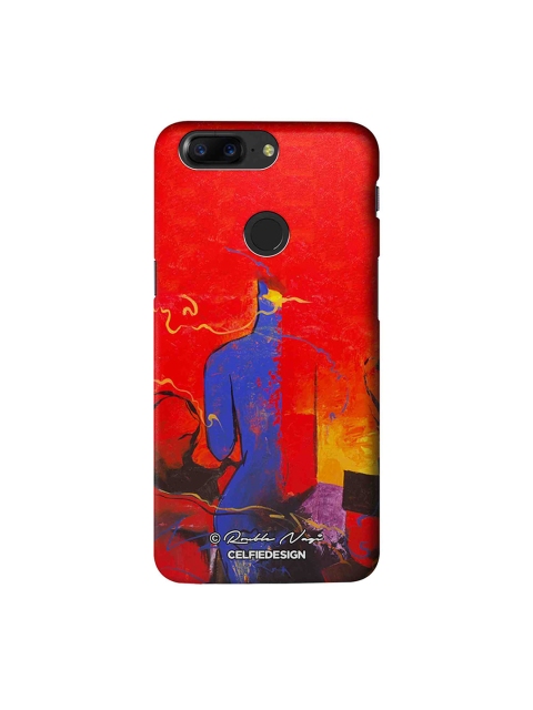 

CelfieDesign Red & Blue Building A Mystery OnePlus 5T Sustainable Back Cover
