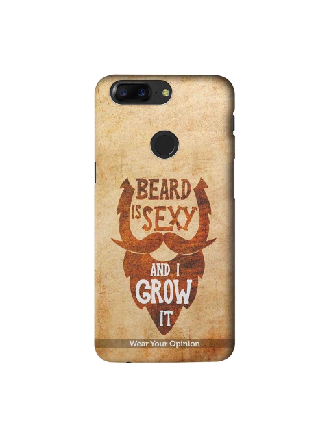

CelfieDesign Beige Beard Is Sexy OnePlus 5T Sustainable Back Cover