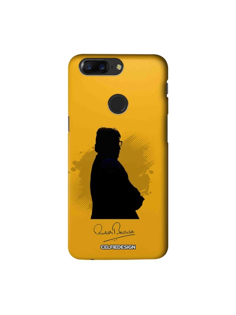 

CelfieDesign Black & Yellow BB With Signature OnePlus 5T Sustainable Back Cover