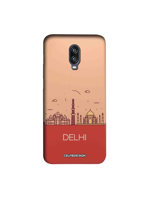 

CelfieDesign Orange Delhi Skyline OnePlus 6T Sustainable Back Cover