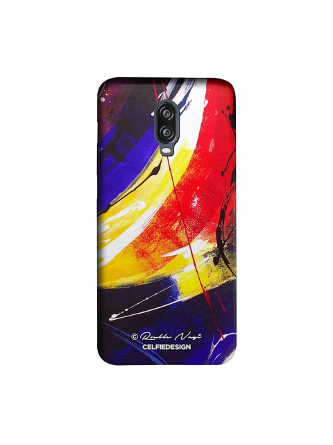 

CelfieDesign Red & Yellow Free Mind OnePlus 6T Sustainable Back Cover