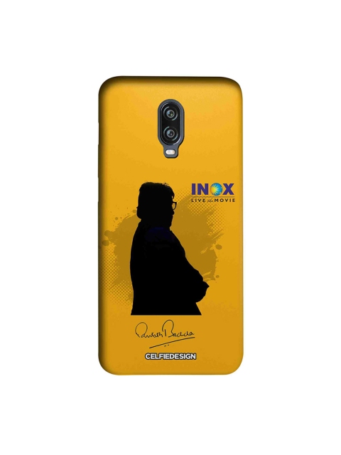 

CelfieDesign Yellow & Black InoxBB OnePlus 6T Sustainable Back Cover