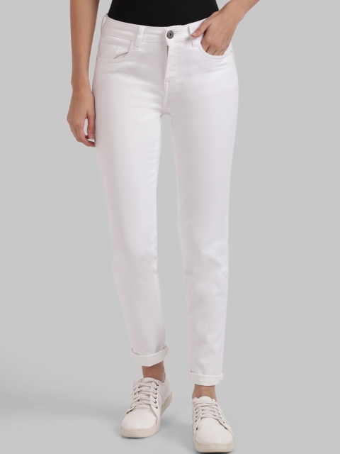 

Parx Women White Regular Fit Mid-Rise Clean Look Jeans