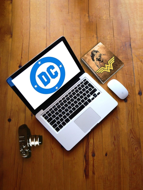

MC SID RAZZ Brown DC Comics Grunge Wonder Women Notebook