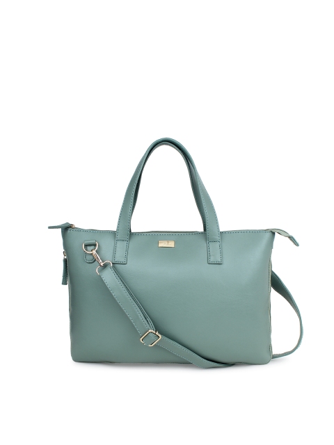 

yelloe Women Blue Solid Expandable Laptop Bag