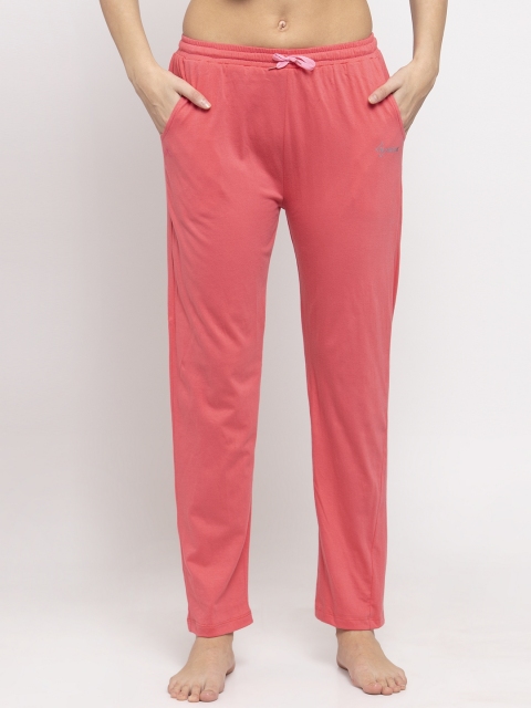 

NEUDIS Women Pink Solid Lounge Pants