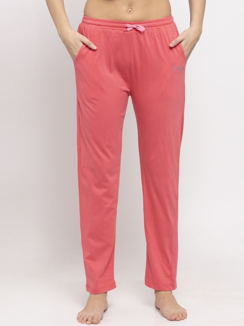 

NEUDIS Women Pink Solid Lounge Pants