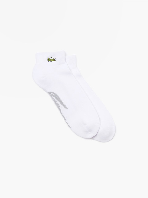 

Lacoste Men White Solid Ankle Length Socks