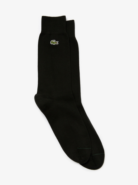 

Lacoste Men Black Solid Above Ankle Socks