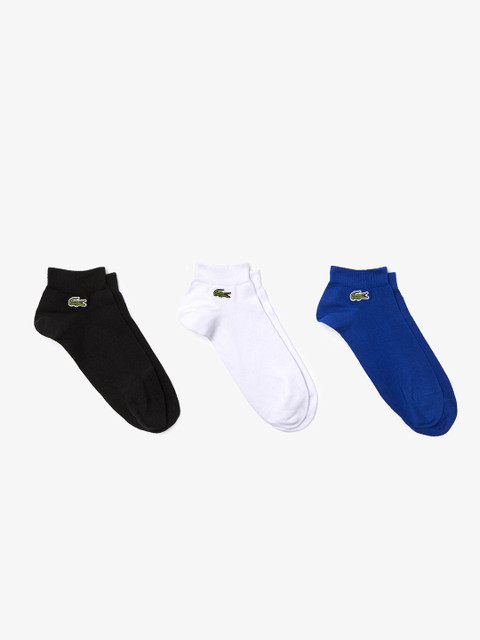 

Lacoste Men Pack Of 3 Multicoloured Ankle-Length Socks, Multi