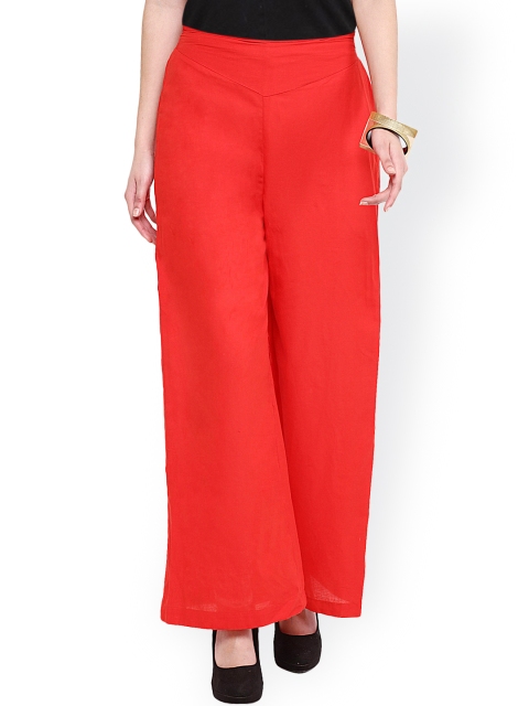 

Nayo Red Palazzo Trousers