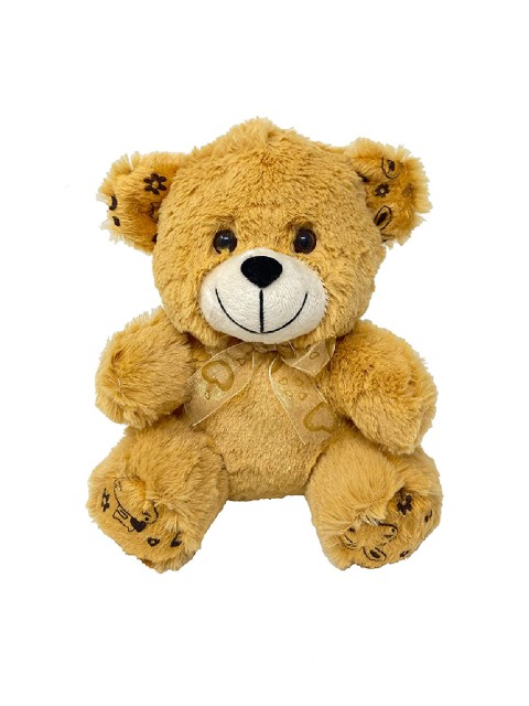 

FUN ZOO TOYS Kids Brown Stuffed Soft Plush Funny Teddy Bear Animal Toy