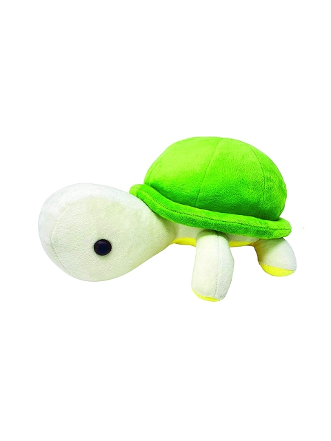 

FUN ZOO TOYS Kids Green & Off-White Tortoise Soft Toy