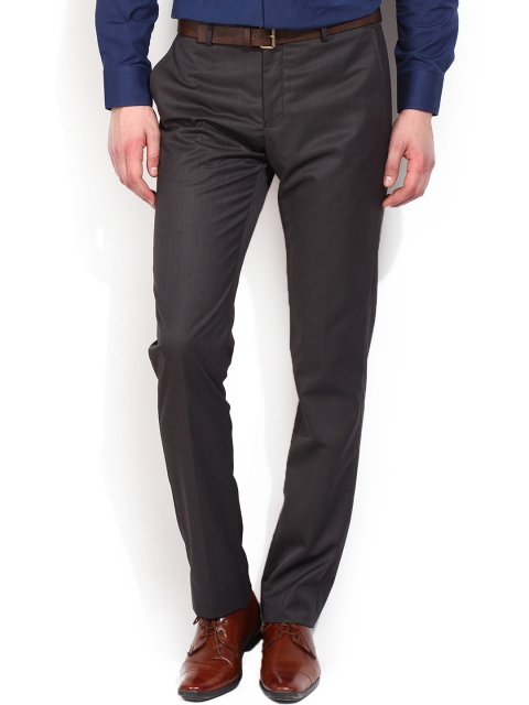 

Blackberrys Charcoal Grey Smart Fit Formal Trousers