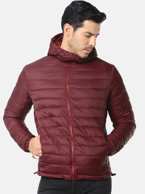 

SELECTED Men Maroon Reversible Puffer Jacket
