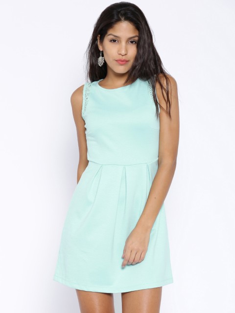 

ONLY Blue Fit & Flare Dress