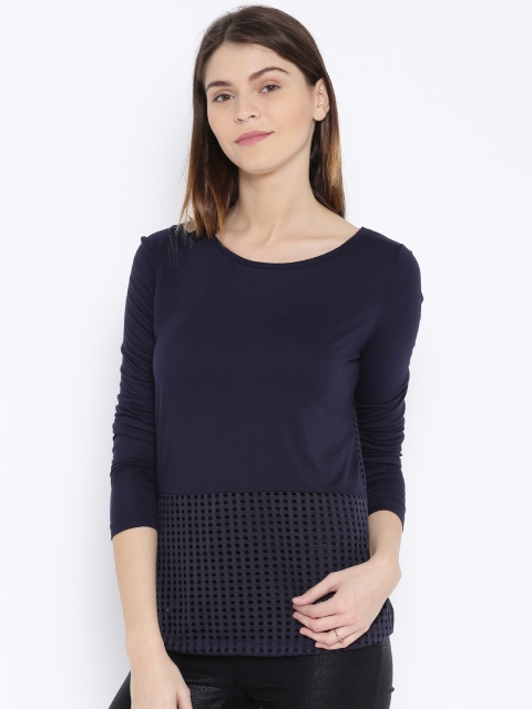 

ONLY Navy Top, Navy blue