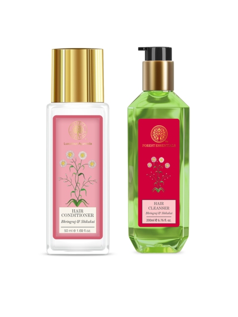 

Forest Essentials Bhringraj Infused Hair Care Selection, Green