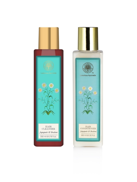 

Forest Essentials Ayurvedic Hair Care for Damaged Hair, Blue