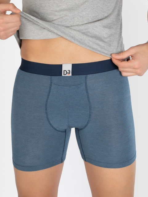 

DAMENSCH Men Blue Micro Modal Trunks DAM-MEL-BB-EB
