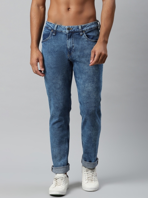 

Roadster Men Blue Tapered Fit Light Fade Stretchable Jeans