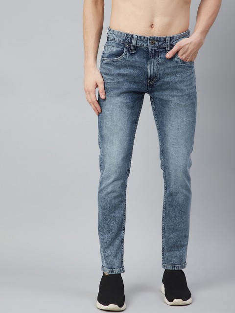 

Roadster Men Blue Skinny Fit Slash Knee Light Fade Stretchable Jeans