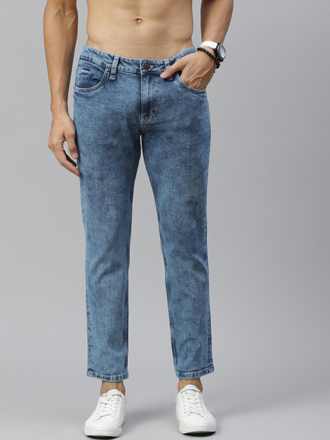 

Roadster Men Blue Slim Tapered Fit Light Fade Stretchable Jeans