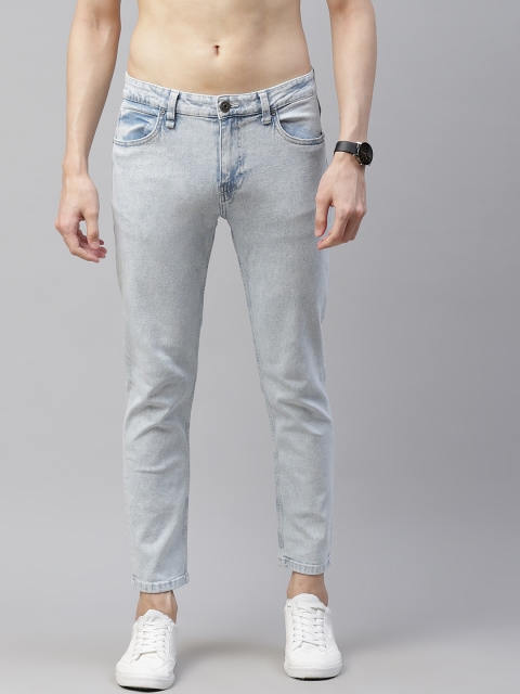 

The Roadster Lifestyle Co Men Blue Solid Slim Fit Stretchable Jeans