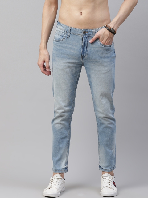 

The Roadster Lifestyle Co Men Blue Slim Tapered Fit Light Fade Stretchable Jeans