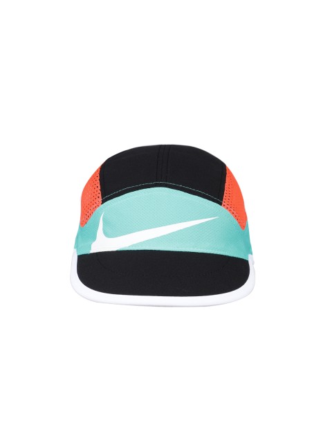 

Nike Unisex Black & Sea Green Dri-FIT AeroBill Tailwind Running Cap
