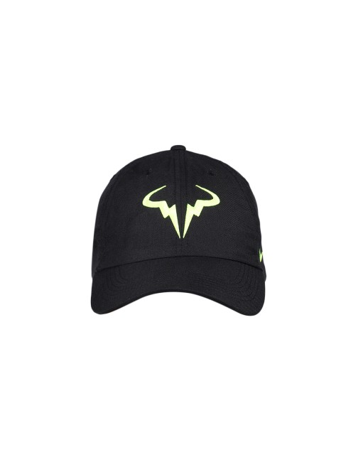 

Nike Unisex Black Court Aerobill Rafa Heritage 86 Tennis Cap